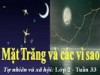 Bài 33. Mặt Trăng và các vì sao