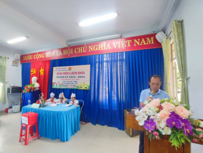 Đại hội Liên Đội trường TH Minh Hòa Nhiệm kỳ 2023 - 2024