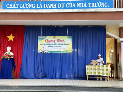 CHƯƠNG TRÌNH " Ngày hội thiếu nhi vui khoẻ-Tiến bước lên đoàn" năm học 2023-2024