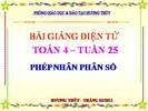 Phép nhân phân số
